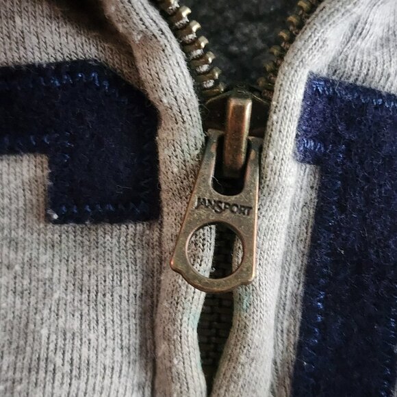 UCLA Bruins Sweatshirt Mens Large Gray 1/4 Zip Pullover NCAA Basketball JanSport - Picture 5 of 8